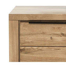 Credenza Greta - Credenza in legno di quercia oliato, 160 cm