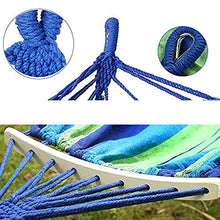 GUOXIANG Amaca per esterni, 100 x 200 cm, comoda amaca da campeggio, in cotone, per interni ed esterni, giardino, viaggi, campeggio, escursioni
