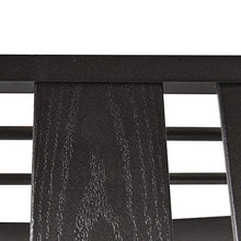 giordano shop Sedia a Dondolo con Braccioli 68,5x87x113 cm in Acciaio Nero