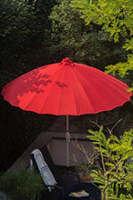 SORARA Shanghai Parasole da Giardino, Rosso, ø 260 cm (2,6m)