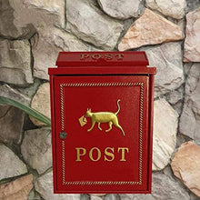 YONGYONGCHONG Cassetta delle lettere da esterno creativa da parete grande cassetta postale di sicurezza