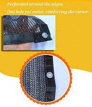 Bordo in Stoffa con Paralume Nero per Il 50-60%, Retina Resistente Ai Raggi UV con Maglia A Rete per Piante da Giardino (Size : 3x5m)