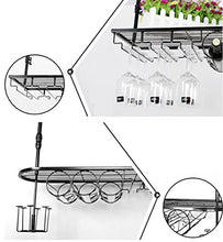 PanYFDD - Portabottiglie Creativo da Appendere per Vino, per Bar, Cucina, ristoranti