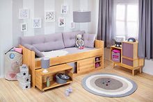 Bio-Kinder Lina Cassetone 120 cm con Porta Scorrevole, ontano