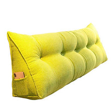 YAHAO Cuscino Comodo Triangolare Cuscino di Lettura Letto Divano Sfoderabile Cerniera Complessivamente Lavabile,A-180 * 50cm