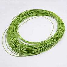 500 g PE rattan circolare verde sintetico tessitura materiale plastica rattan rattan