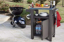 Keter - Cucina da Esterno e Carrello per Barbecue, 105 Litri