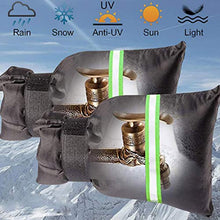Raburt Garden - Accessorio protettivo in tessuto Oxford per l'inverno con strisce riflettenti per esterni