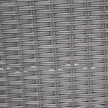 Gartentraum Divano da Giardino con poggiatesta Regolabile - Divano reclinabile Louis/Nero