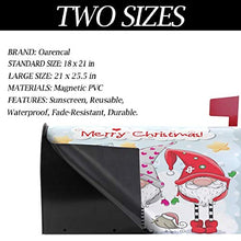 Gnomi di Natale Carino Uccello Stella Casella Postale Copre Magnetico Giardino Cantiere Decorazione Casa Dimensioni Standard 53,3 cm x 45,7 cm
