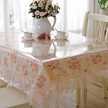EUUHJK Tovaglia Trasparente Impermeabile in PVC Trasparente, per Tavolo da Cucina, Soggiorno (Color : Thickness-2.0mm, Size : 70 * 70cm)