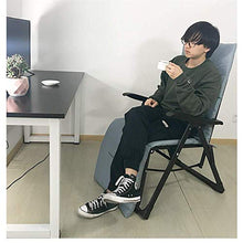 FACAZ Lettino Prendisole Pieghevole Patio Zero Gravity, Sedia a Sdraio Outdoor Beach Camping Supporto Portatile 200kg Chair Camping (Color: with Cushionsc)