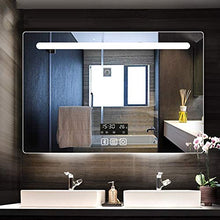 Bathroom mirror Smart LED Specchio da Bagno, Musica Bluetooth defogger, Tempo di visualizzazione e Temperatura 60 * 80 cm