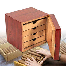 Cigar Box Container Humidor Storage Case Moth Prevention Home Office, Facile da installare