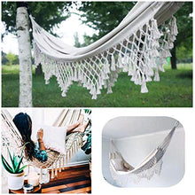 tulipit Amaca Larga Nappe di Cotone 200x100cm Amaca per Cortile Interno Giardino all'aperto Boosted