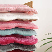 XHNXHN Ruffle Comfort Cuscini Morbidi per sedie da Pranzo Cuscino Traspirante Imbottito per Pavimento Tatami Decorazioni per Alimenti Cuscini per sedili Cuscini per sedie Morbidi per Cucina-Rosa a
