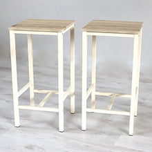 yelloo MOD. Brasil Set 2 SGABELLI Bar Beige Sgabelli Alti Sgabelli da Bar Arredamento Mobili Cucina
