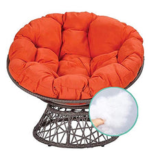 selfdepen Cuscino per Sedia Egg Swing Cuscino Rotondo Cuscino per Sedia Appeso Cuscino per Culla Cuscino Sostituibile (Solo Cuscino, Sedia Non Inclusa)
