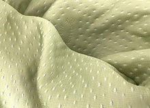 BiancheriaWeb Coprimaterasso Imbottito Elasticizzato Anallergico Federe Cuscino Letto Made Italy Matrimoniale Aloe