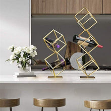Leifeng Tower Classico Wine Rack Metallo Materiale Creativo Wine Rack Wine Rack casa Piazza Ferro Bottiglia di Vino Rack Lattice
