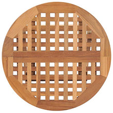 FAMIROSA Set da Pranzo da Giardino Pieghevole 3 pz in Massello di Teak-5453