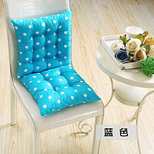 AGDLLYD Set da 4 Cuscini per Sedie - per Cuscini da Giardino e da Esterno （Pois - 40x40 cm, Spessore 5cm. (Arancione)