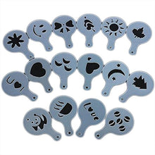 SaySure - 116Pcs/set Fashion Cappuccino Coffee Barista Stencils