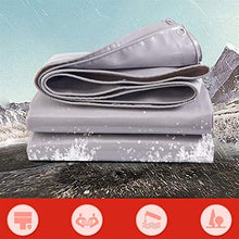 Telone resistente impermeabile in polietilene impermeabile resistente con occhielli per mobili da giardino, capanna, trampolino, legno, auto, campeggio o giardinaggio 3,85 x 3,85 m impermeabile