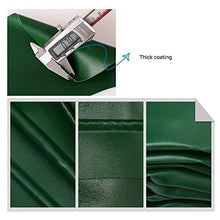 MHBGX Telone Impermeabile per Esterni Resistente, Teloni Verdi Bifacciali in Pvc Teloni per Tende da Sole,3X2M,3X2M