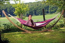 Amazonas Hammock AZ-6010100 Star Set con Amaca Tonga Candy, Viola, 358x105x113 cm