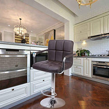 ZHTX Girevole Kitchen Bar Sgabello Sedia con braccioli e Cuscino contatore Altezza Sgabello Girevole Regolabile Bar Stool (Color : Black)