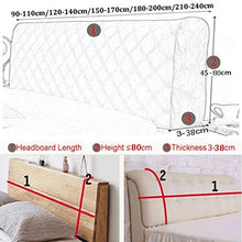 Komoso - Copri-testa per letto singolo, in pelle