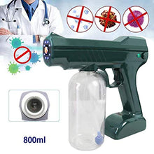 Macchina per Nebulizzazione Automatica con Atomizzazione A Luce Blu 800ML Nano Spray - Spruzzatore Elettrico per Macchina per Nebulizzatore Portatile Portatile A Pistola