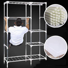 JFFFFWI Armadio Pieghevole Armadio Guardaroba 168 * 46 * 106cm Guardaroba Semplice Armadio Colore (Colore: B)