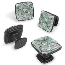 pollo Pomelli per Porta Set di 4 Pomelli per Mobili Manopole per Cassetti Cucina Armadio Vetro