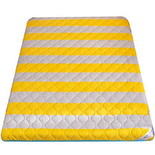 Yamyannie-Home Pieghevole Tatami Tappetino Comodi Molli Piano Materasso futon (Colore : Giallo, Dimensione : 150x190cm)