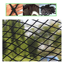 WaiMin Rete di sicurezza for bambini Balcone BHH Rete di protezione for bambini Sicurezza esterna, Nero Bambini Pet Protezione del gatto Rete Balcone Scala sicura Rete tessuta Corda for camion Rete fo
