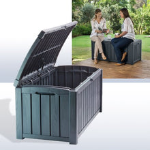 DEMA Glenwood 390L - Cassapanca effetto legno