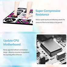 AFANG Tappetino Ballo USB, Danza Pad Antiscivolo Resistente all'Usura Dancing Step Dance Mat Pad Dancer Coperta, Tappeto Musicale Antiscivolo Game Dancer Pads Doppio