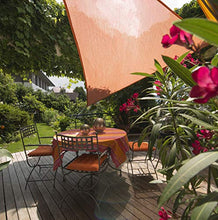 Windhager 10971 - Tenda a vela Patio triangolare da 3,6 m, terracotta
