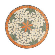 Set di tavolo da bistrot a mosaico resistente e durevole, ideale per piscina, salotti, camere da letto, balconi, prati, cortili, giardini (scrivania)