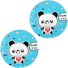 mumbi Portasciugamani Autoadesivo, Panda, 2 Pezzi