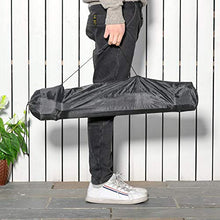 giordano shop Tavolo Pieghevole da Campeggio 70x70x69 cm in Alluminio Nero