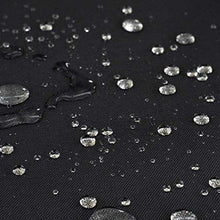 GUODIU Copertura Tavolo Esterno 210x140x80cm Impermeabil Copritavolo da Esterno Anti-UV per Esterno e Interno, Nero