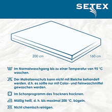 SETEX Molton – Coprimaterasso con Elastico 160 cm x 200 cm Altro