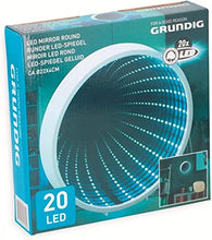 Grundig Specchio cosmetico 3D con luce a tunnel 3D, 22 cm