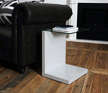 AC Design Furniture, Michel, Tavolino, Bianco, 40 x 50 x 35 cm - Arredi Casa
