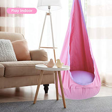 HappyPie - Dondolo per bambini, pieghevole, da appendere, per interni ed esterni, colore: Rosa