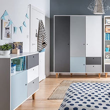 Armadio 3 ante Vox Concept - Blu