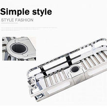 Pratico Bagno Palo Doccia Stoccaggio Rack Rack Abs Shampoo Vassoio Singolo Strato Doccia Testa Rack Accessori Bagno